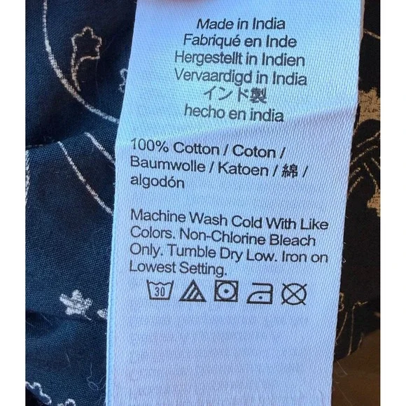 J.Crew Smocked Dress Floral Print Puff Sleeve Cottagecore Slit XS - Picture 5 of 6